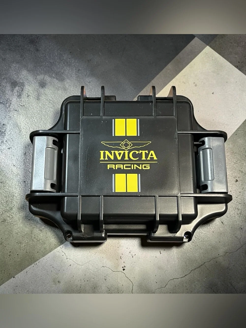 Invicta Black and Yellow Racing Protective Case